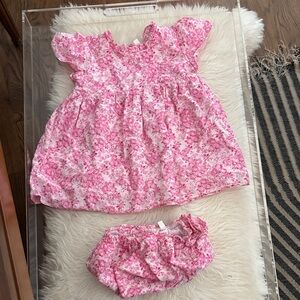 Loveshackfancy Pink Baby Dress Set 18-24 months